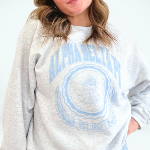 Greek Crest Ivy League Sweatshirt