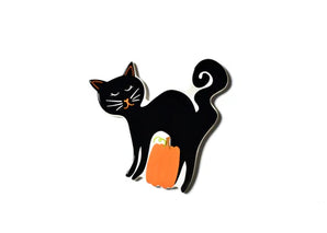 Happy Everything Black Cat Big Attachment