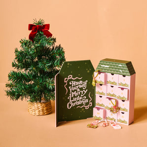 Holiday Classic Advent Calendar & Green Tree Set