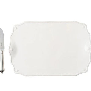 Juliska Berry & Thread 16" Serving Board with Knife