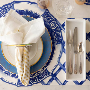 Blue Lattice Placemat