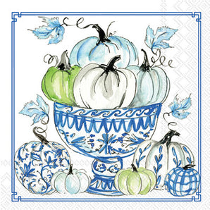 Chinoiserie Pumpkins Cocktail Napkin