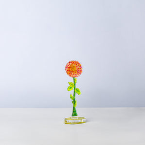 Small Spotted Dahlia Acrylic Flower