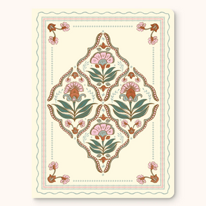 Floral Tapestry Medium Journal
