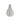 Small White Ribbed Vase