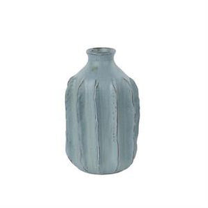 Sage Ribbed Urn