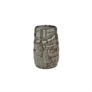 Sage Grooved Vase