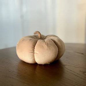 XL Tan Corduroy Pumpkin