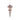 Multi Color Sequin Finial Ornament