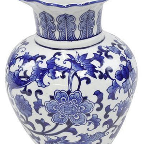 Blue and White Vase
