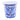 Blue and White Porcelain Tall Pot
