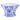 Blue and White Porcelain Hexagon Vase
