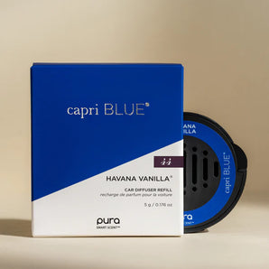 Pura Capri Blue Havana Vanilla Car Refill