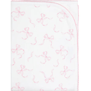 Charming Bows Print Blanket