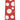 2.5" Faux Dupioni Red with Dots Ribbon