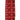 2.5" Red with Flocked Geometric Ribbon