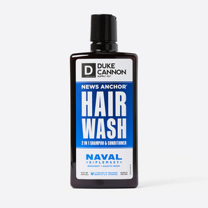 News Anchor Hair Wash Naval Diplomacy