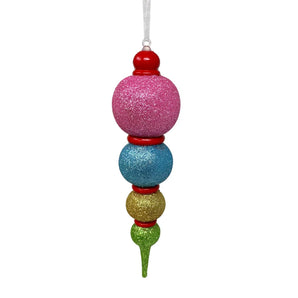 Gorgeous Glitter Multi Color Ornament