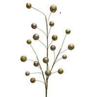 Gold Whimsical Glitter Ball Spray