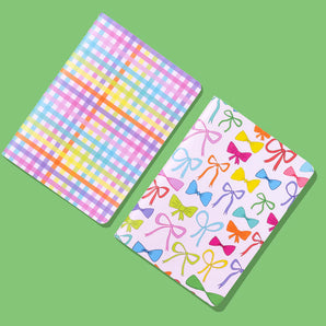 Colorful Bows Notebook Set