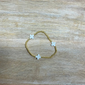 Triple Cross Bracelet