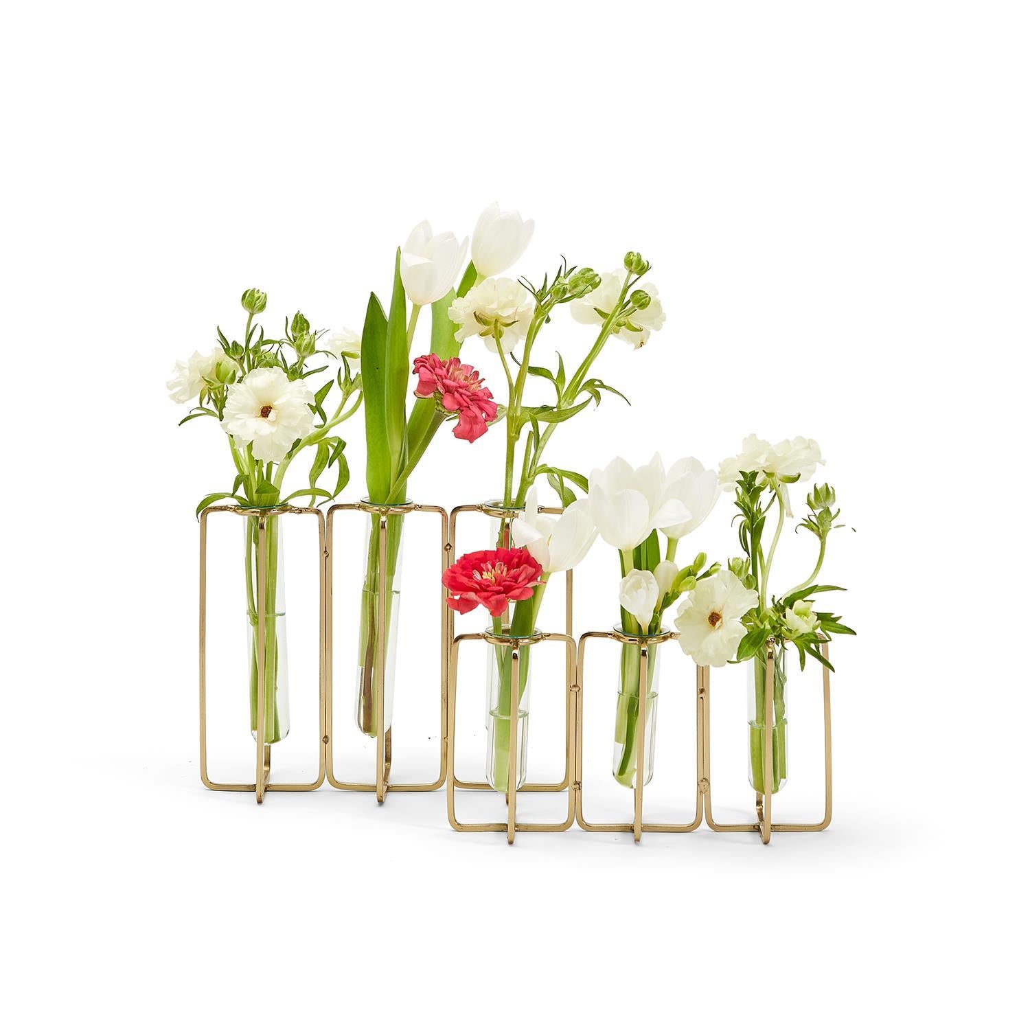 3pc. Tube Vase
