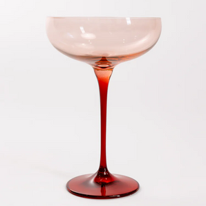 Estelle Jewel Toned Champagne Coupe