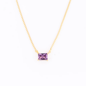 Colby Birthstone Necklace