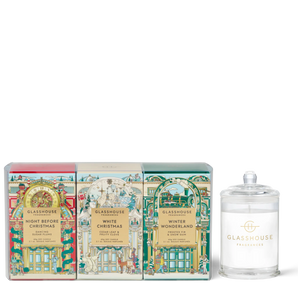Glasshouse 2.11oz Christmas Candle Trio