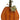 13" Orange Wooden Pumpkin
