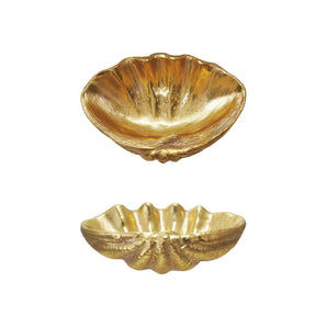 Gold Clam Shell