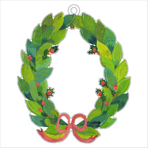 Large Holly Acrylic Wreath