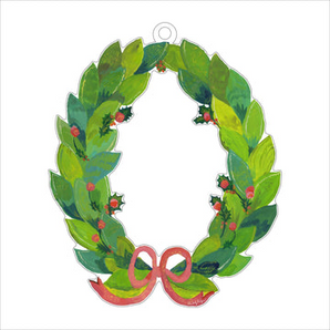 XL Holly Acrylic Wreath