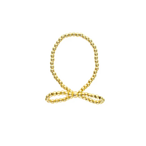 The Clara Gold Bow Bracelet