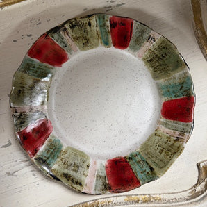 Etta B Candy Stripe Buffet Dish