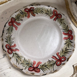 Etta B Bows & Boughs Buffet Dish