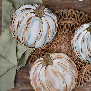 Etta B Pumpkin Shaped Salad Plate