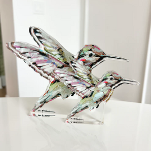 Chelsea McShane Hummingbird Acrylic