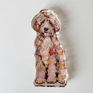 Chelsea McShane Goldendoodle Classic Acrylic