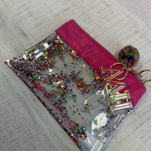 Greek Confetti Pouch