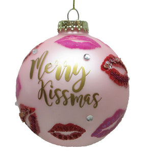 Lipstick Kisses Ornament