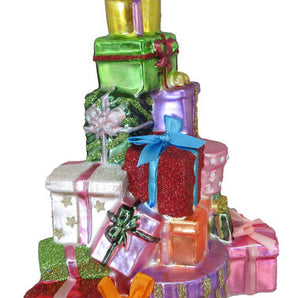 Stacked Presents Tree Ornament