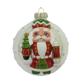 Painted Nutcracker Ornament