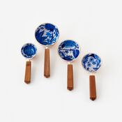 Blue & White Measuring Cup Set