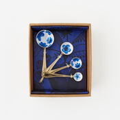 Blue & White Measuring Spoon Set
