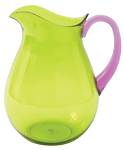 Colored Acrylic Pitcher