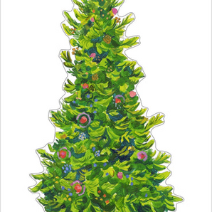 Engleman Spruce Large Acrylic Tree