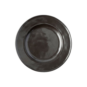 Pewter Stoneware Cocktail Plate