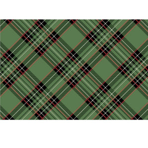 Green Plaid Placemats