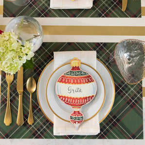 Green Plaid Placemats